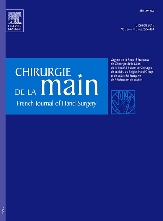 Go to journal home page - Chirurgie de la Main